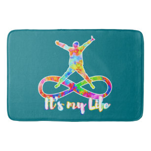 holiES - Lemniscate - It's my Life Person Bath Mat