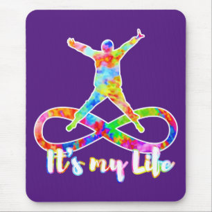 holiES - Lemniscate - It's my Life Person Mouse Pad