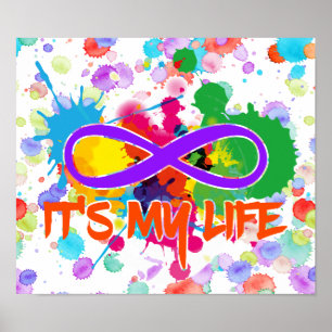 holiES - Lemniscate - It's my Life Splashes Poster