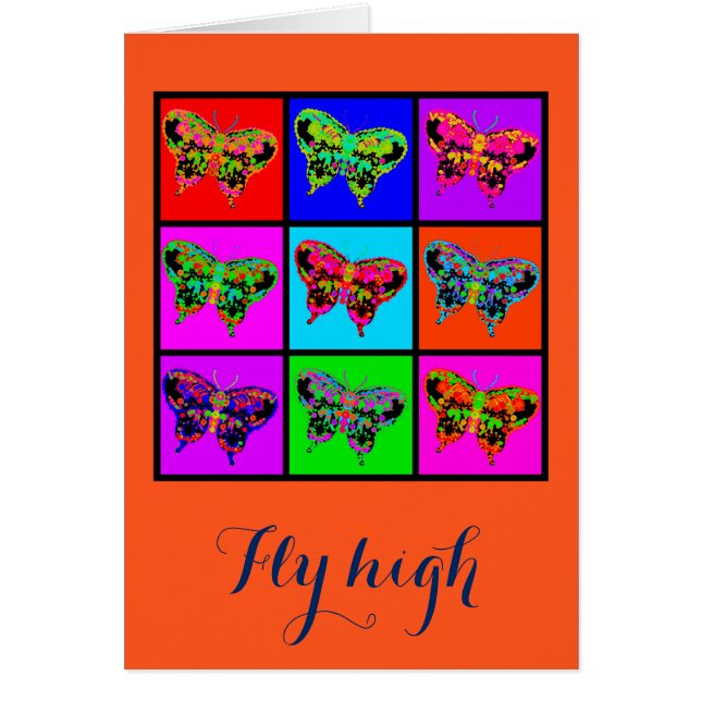 holiES - Papillons psychédéliques Mosaïque (Devant)