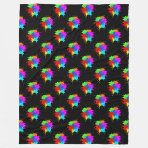 holiES - Splashes round 2 + your ideas Fleece Blanket