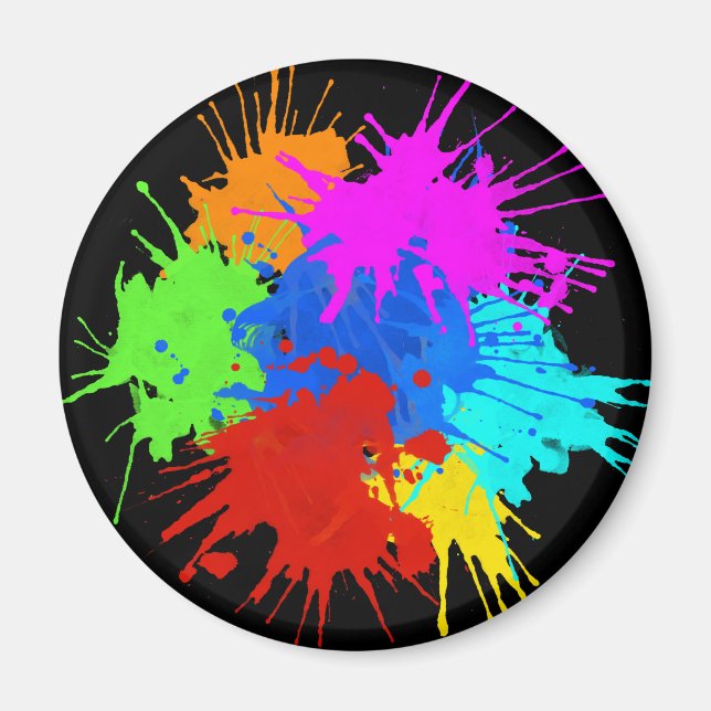 holiES - Splashes round 2 + your ideas Magnet (Front)