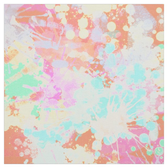holiES - Splashes seamless pattern pastel 1 Fabric (Swatch)