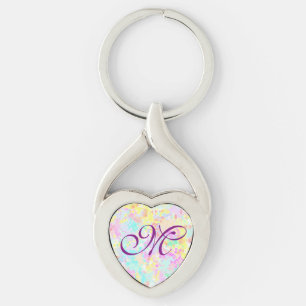 holiES - Splashes seamless pattern pastel 1 Keychain