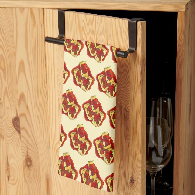 Holishkes Stuffed Cabbage Roll Jewish Cooking Food Kitchen Towel (Thirds Fold)