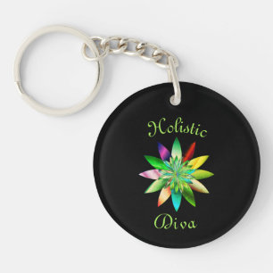 Holistic Diva Keychain