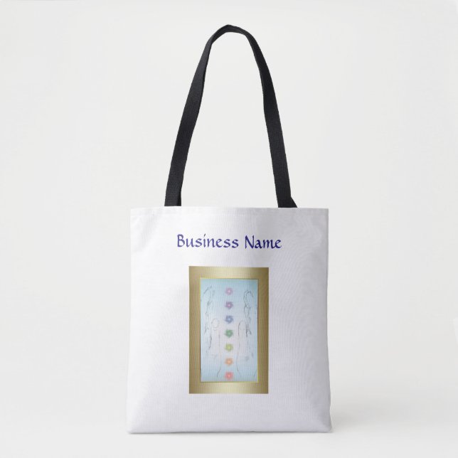 Holistic Healing Hands design Tote Bag (Front)