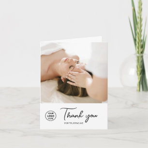 Holistic Therapist Health Coach Thank You Card