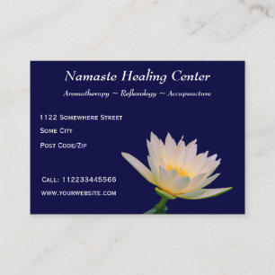Holistic Therapy/Yoga/Meditation Business Card