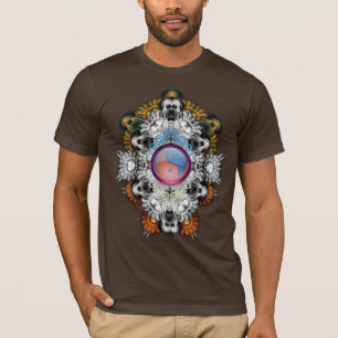 Holistic Yin Yang Fractal Art Shirt