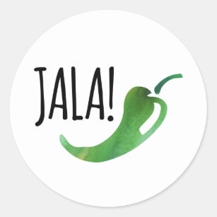 Holla Jalapeno Stickers