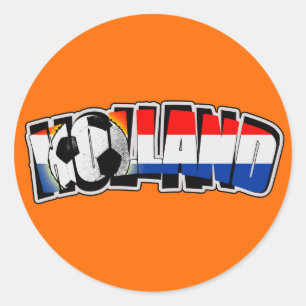 Holland 2010 classic round sticker