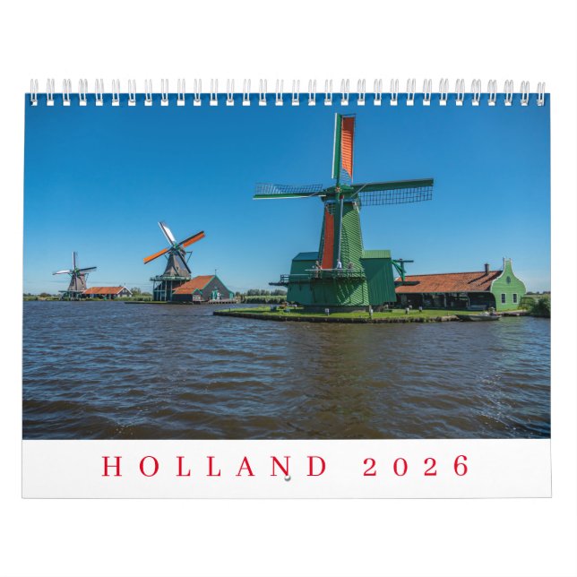 Holland 2026 calendar (Cover)
