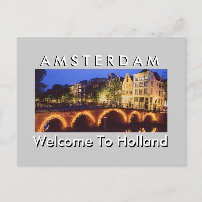 HOLLAND 2 ( Oluwatosin Gbadamosi Design ) Postcard (Front)