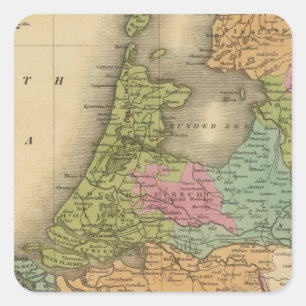 Holland 3 square sticker