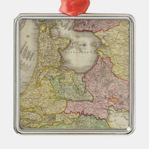 Holland 5 metal ornament