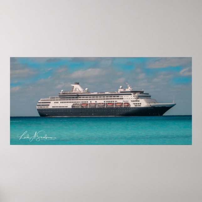 Holland America Cruise Ship Poster (Front)