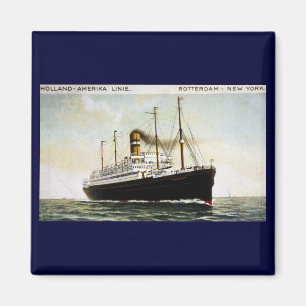 Holland-Amerika Line - Rotterdam - New York Magnet