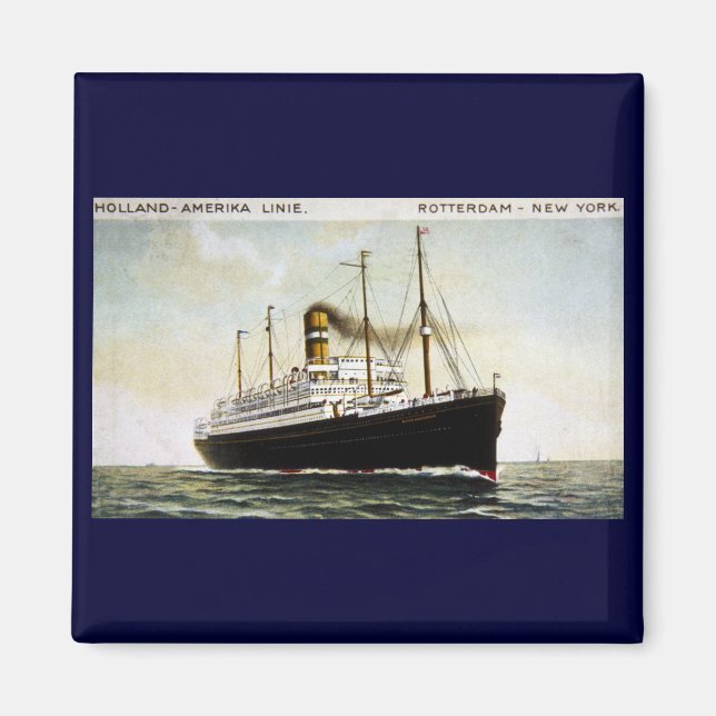 Holland-Amerika Line - Rotterdam - New York Magnet (Front)