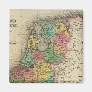 Holland And Belgium Magnet