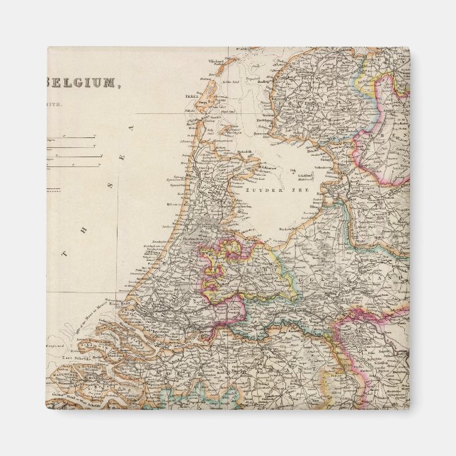 Holland and Belgium Magnet (Front)