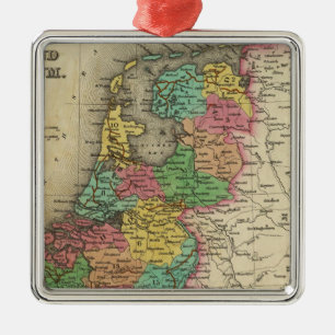 Holland And Belgium Metal Ornament