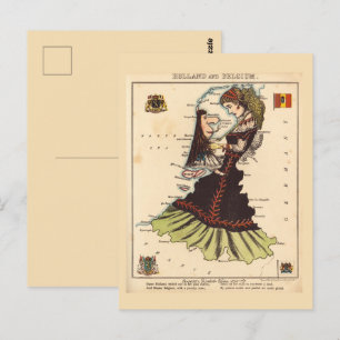 Holland Belgique Cartes photos Carte postale Vinta