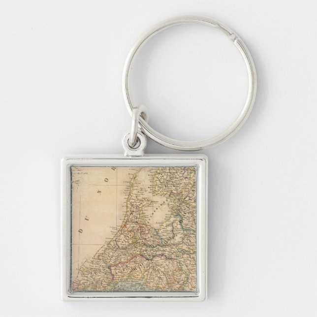 Holland, Belgium 2 Keychain (Front)