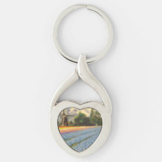 Holland Flowers Keychain