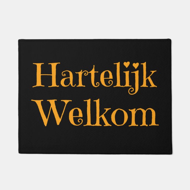 Holland - Hartelijk Welkom Welcome Doormat (Front)