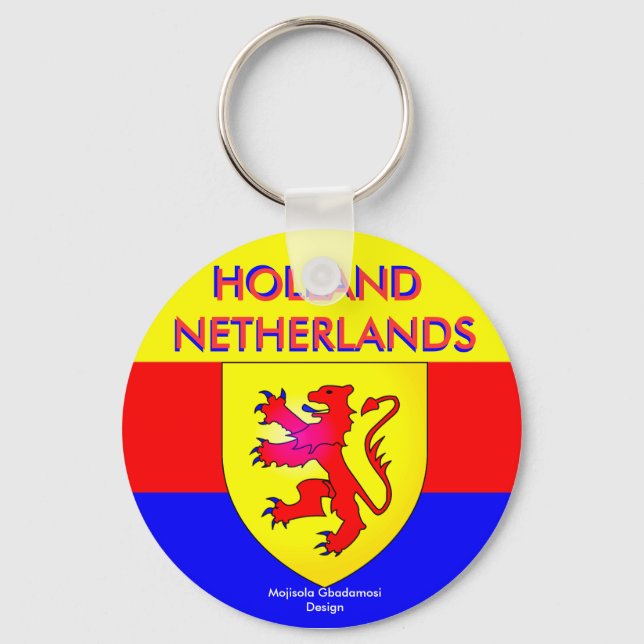 HOLLAND Keychain (Front)