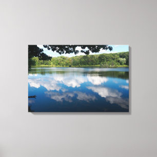 Holland Lake Scenic in Eagan Canvas Print