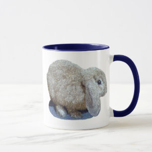 Holland Lop Ear Rabbit Mugs