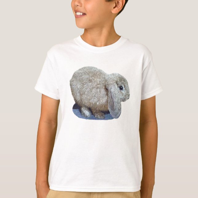Holland Lop Ear Rabbit Shirts (Front)