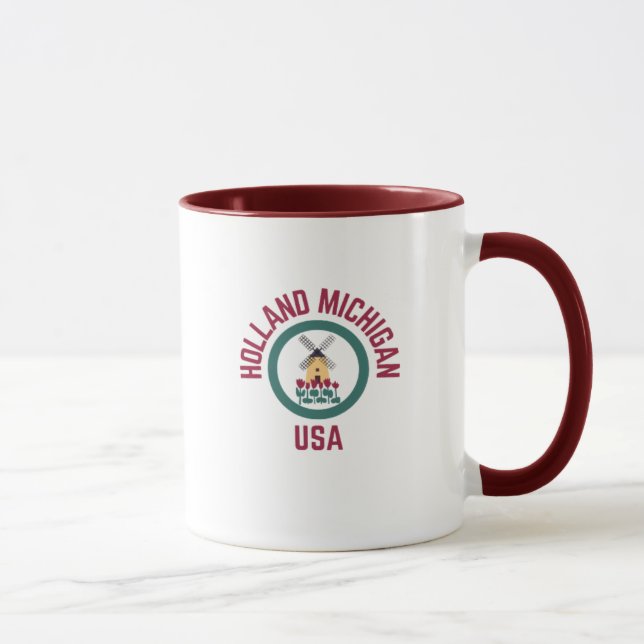 Holland Michigan Coffee Mug (Right)