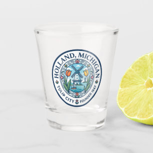 Holland, Michigan Michigan Shot Glass