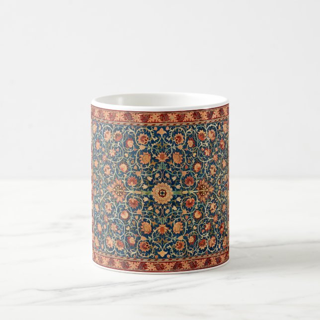 Holland Park Design (by William Morris) Coffee Mug (Center)