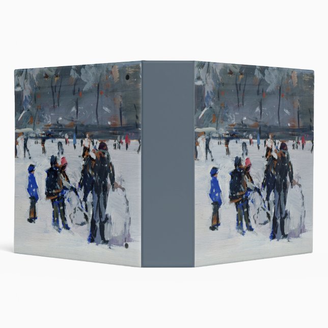 Holland Park in snow 2009 Binder (Background)