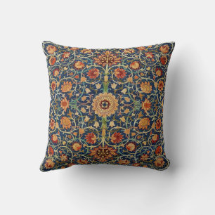 Holland Park Willaim Morris Vintage art nouveau Throw Pillow