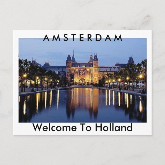 HOLLAND POSTCARD (Front)