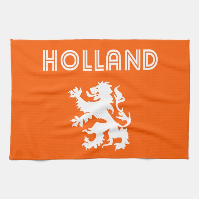 Holland Retro Kitchen Towel (Horizontal)
