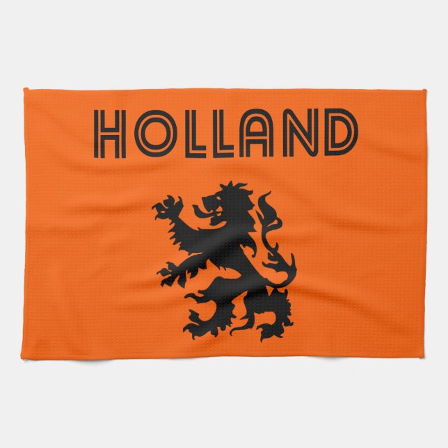 Holland Retro Kitchen Towel (Horizontal)