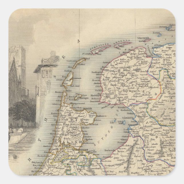 Holland Square Sticker (Front)