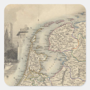 Holland Square Sticker