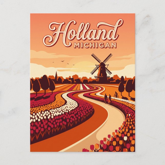 Holland USA Postcard (Front)