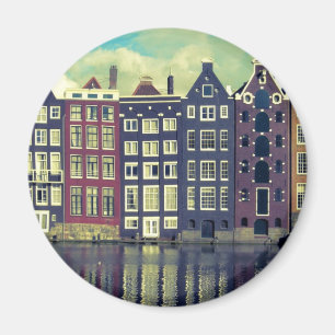 Holland vintage houses magnet