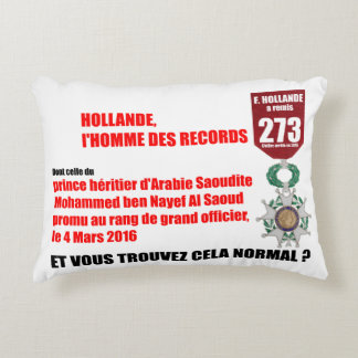 Hollande Record Légions d'Honneur - Coussin