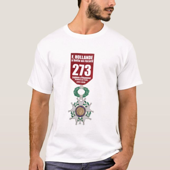 Hollande Record Legions d'Honneur T-Shirt (Front)