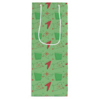 Holliday Retro Atomic Pattern on green