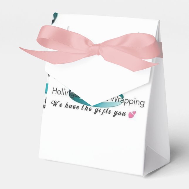 Hollingshead Gift Wrapping Flavour Bag Favor Box (Front Side)